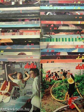 Delta 1977-1987. (Vegyes számok) 45 db
