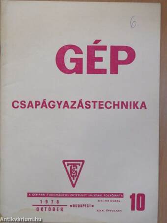 Gép 1978. október