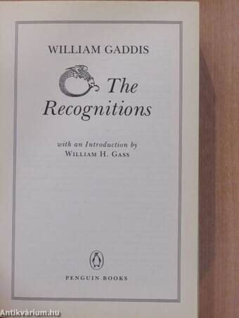 The Recognitions