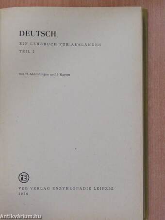 Deutsch - Ein Lehrbuch für Ausländer 2.