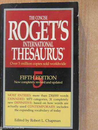 The Concise Roget's International Thesaurus