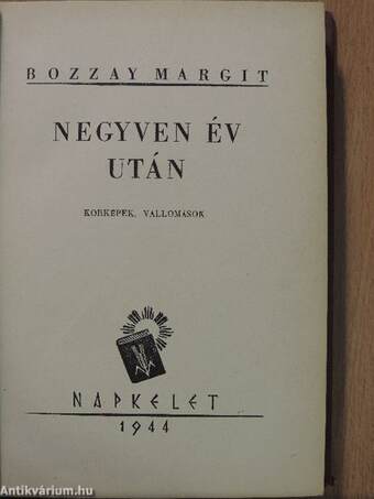 Negyven év után