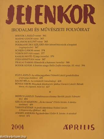 Jelenkor 2001. április