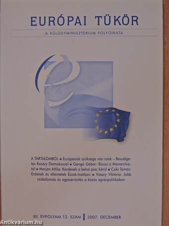 Európai Tükör 2007. december - CD-vel