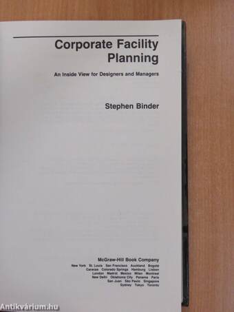 Corporate Facility Planning