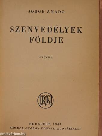 Szenvedélyek földje