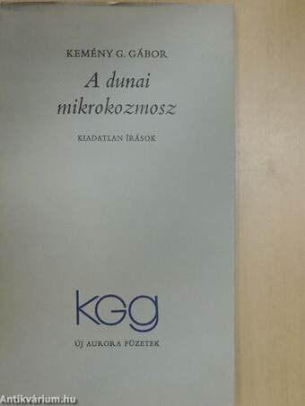 A dunai mikrokozmosz