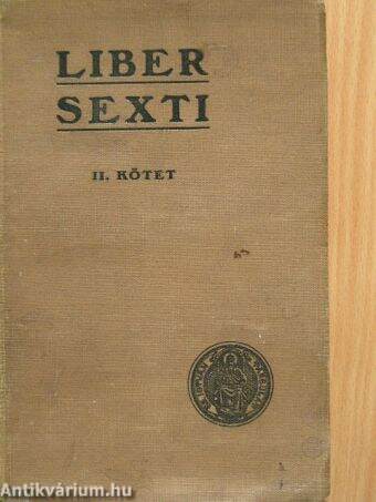 Liber sexti II.