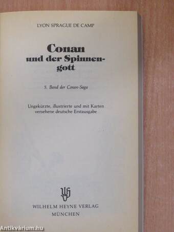 Conan und der Spinnengott