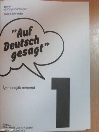 "Auf Deutsch gesagt" 1-4.