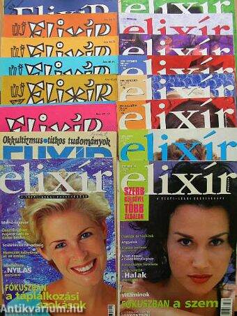 Új Elixír Magazin 1988-1999 (vegyes számok 20 db)