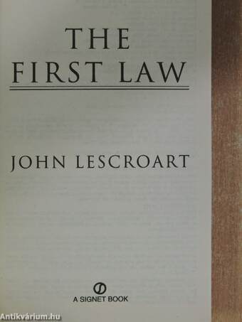 The First Law