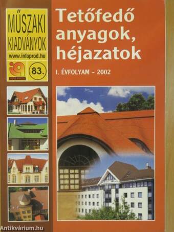 Tetőfedő anyagok, héjazatok