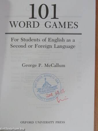 101 word games