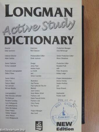 Longman Active Study Dictionary