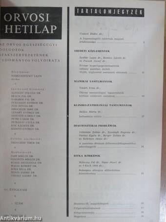 Orvosi Hetilap 1980. január-június (fél évfolyam)