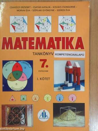 Matematika tankönyv 7/I.