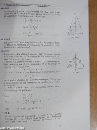 Matematika 4. Példatár