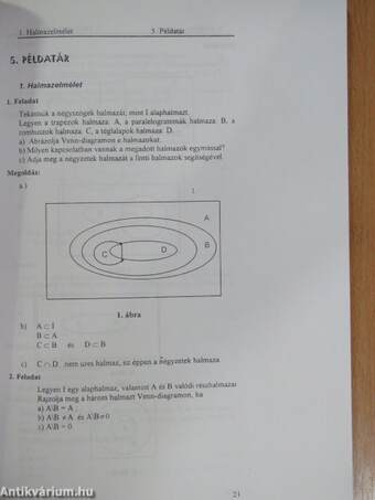 Matematika 4. Példatár