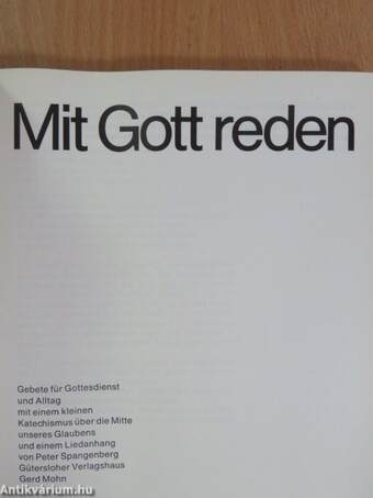 Mit Gott reden