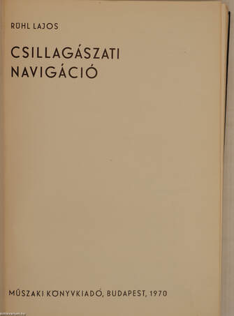 Csillagászati navigáció