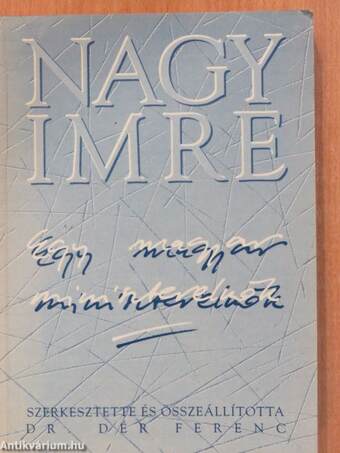 Nagy Imre (dedikált példány)