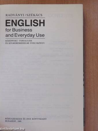 English for Business and Everyday Use