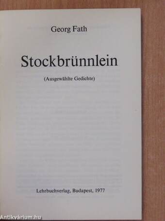 Stockbrünnlein