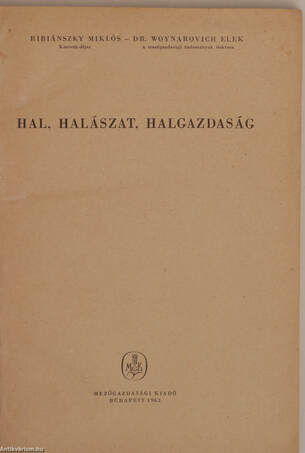 Hal, halászat, halgazdaság