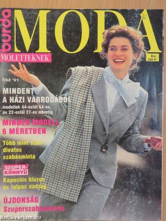 Burda Moda Moletteknek 1991. ősz