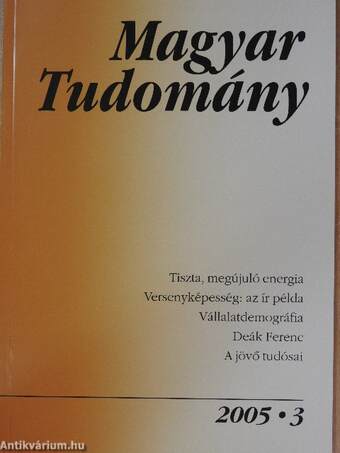 Magyar Tudomány 2005. március