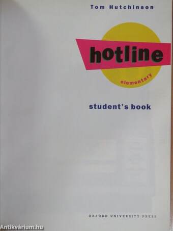 Hotline - Elementary - Student's Book