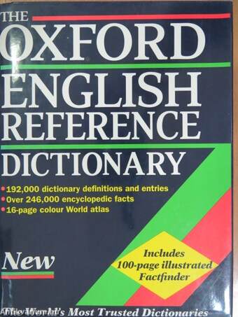 The Oxford English Reference Dictionary