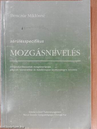 Sérülésspecifikus mozgásnevelés