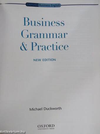 Business Grammar & Practice