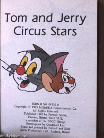 Tom and Jerry Circus Stars