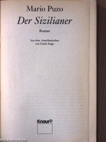 Der Sizilianer