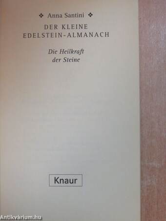 Der kleine Edelstein-Almanach