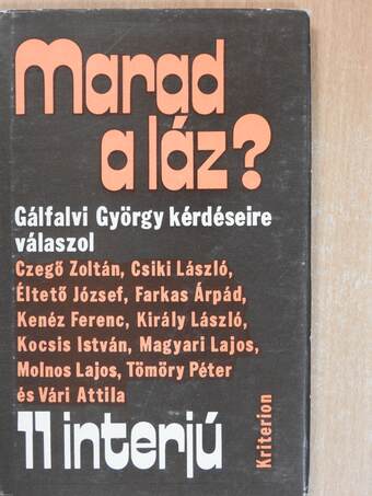 Marad a láz?