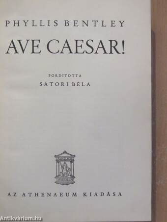 Ave Caesar!