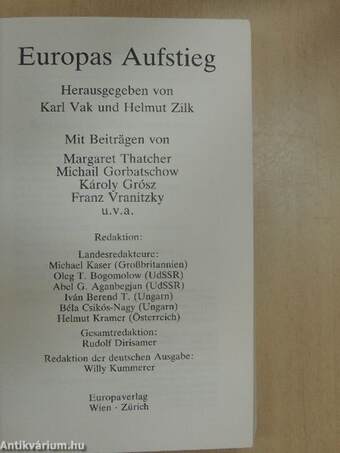 Europas Aufstieg