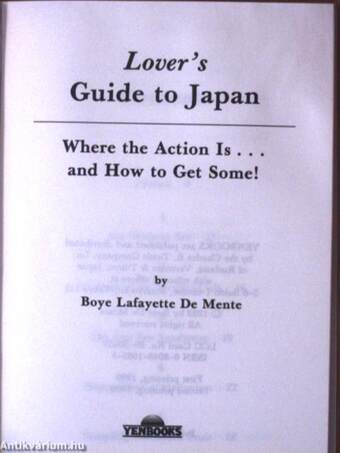 Lover's Guide to Japan