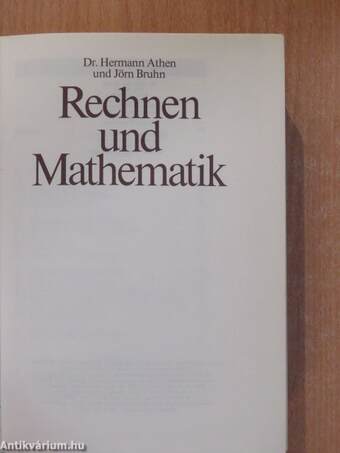 Rechnen und Mathematik