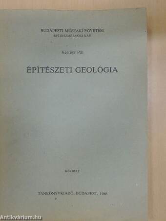 Építészeti geológia