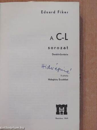 A C-L sorozat (aláírt példány)