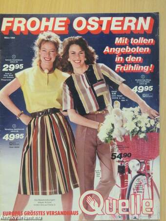 Frohe Ostern März 1984