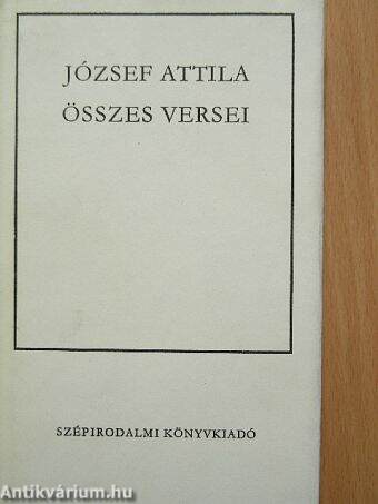 József Attila összes versei