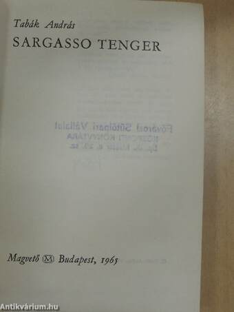 Sargasso tenger