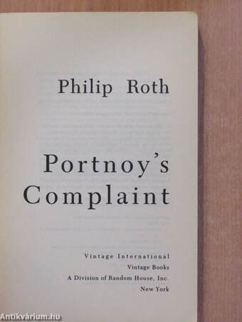 Portnoy's Complaint