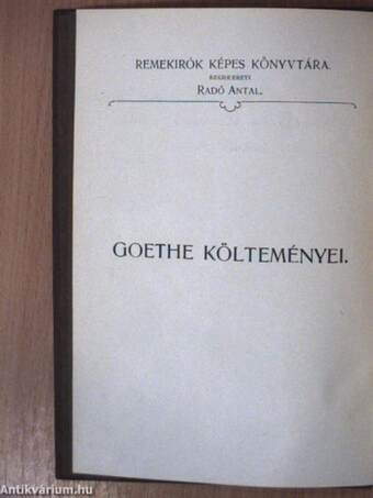 Goethe költeményei